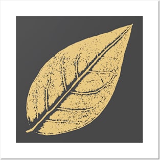 Huckleberry Leaf - Botanical Imprint Posters and Art